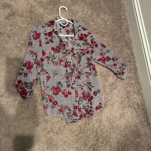 Christelle Button Down Blouse